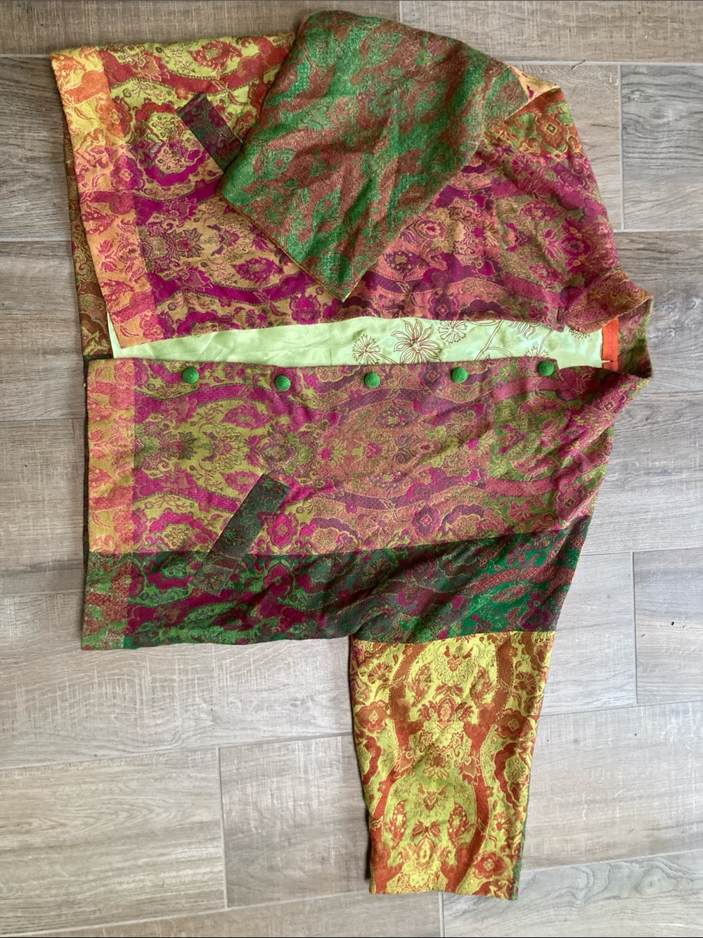 Vintage Moksha Wool Silk Jacket